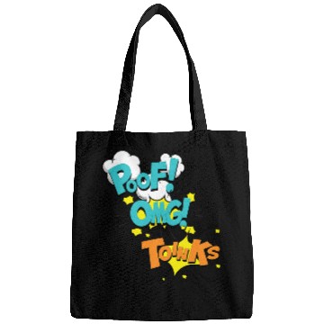 Discover Book Fun Comic Book Effect POOF OMG TOINKS Bags