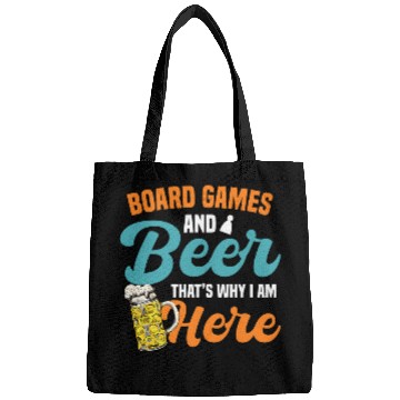 Discover Beer Fun Thats why i am here beer alcohol board game board games Bags