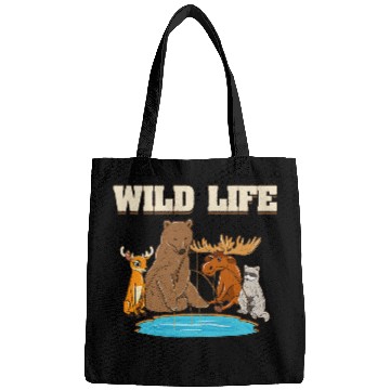 Discover Bear Pet Fishing With Deer Raccoon Moose Bear Bags