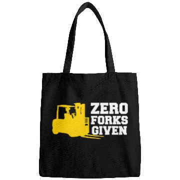 Discover Forklift Fun Zero Forks Given Forklift Operator Truck Driver Bags