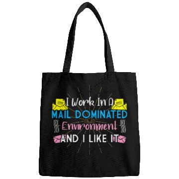 Discover Postal Worker Job Worker Mail Lady Male Dominated Environment Bags