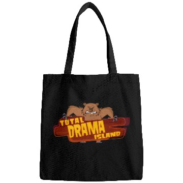 Discover Bear Pet Total Drama Island Bear Logo Bags