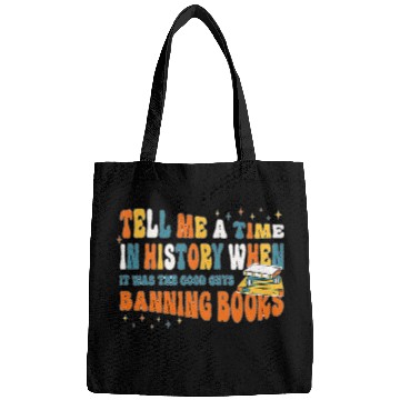 Discover Book Fun Tell Me A Time In History When The Good Guys Banned Books 6 Bags