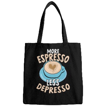 Discover Coffee Fun More Espresso Less Depresso caffeines Addict Coffee Lover 2 Bags