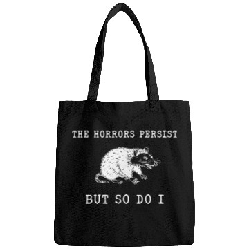 Discover Raccoon Pet The Horrors Persist But So Do I Bags
