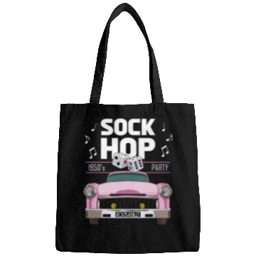 Discover 50s Hip Hop Retro 1950s Party Pink vintages Dance Car Dancer Bags