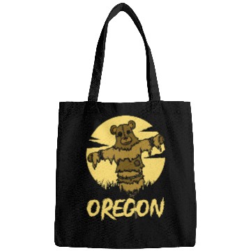 Discover Bear Pet Spooky Oregon Scare Bear Scarecrow for Halloween Bags