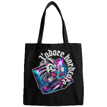 Discover Hedgehog Pet J adore I Adore Hardcore Cute Hedgehog Hardcore Dancing Bags