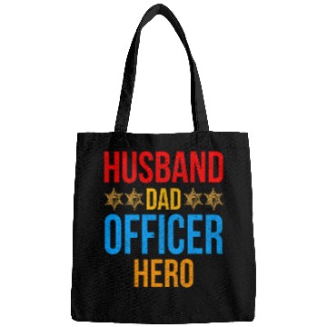Discover Police Job Law Enforcement Correctional Officer Dad 1 Bags