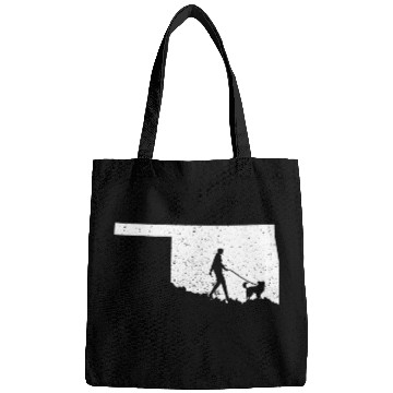 Discover Australian Shepherd Walking Oklahoma Dog Lover Bags