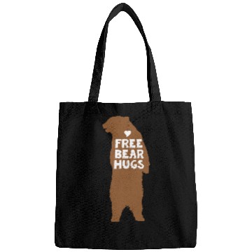 Discover Bear Pet frees bear hugs cute family love graphic design Bags