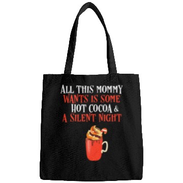 Discover Coffee Fun Mommy for Christmas Silent Night Coffee Cocoa Mom Bags