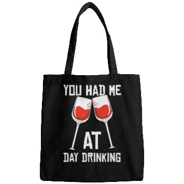 Discover Wines Fun Day Drinking Funny Vintage Bags