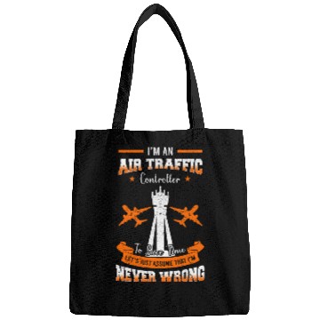Discover Air Traffic Control ATC Aircraft Controller Im Never Wrong Bags