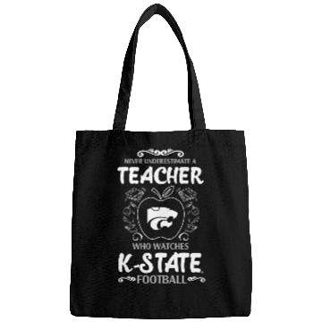 Discover Kansas State Wildcats Never Underestimate Teacher Bags