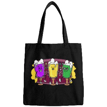 Discover Beer Fun Beer Drinker Mardi Gras New Orleans Louisiana 2 Bags