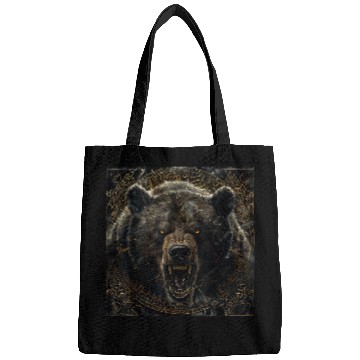 Discover Bear Pet Viking Valhalla Berserker Bear Vikings Vegvisir Gift 2 Bags