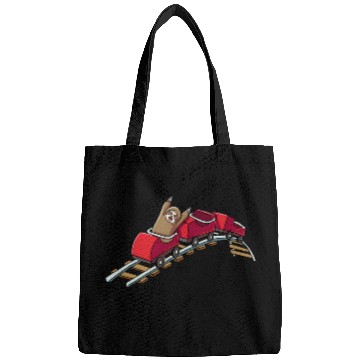 Discover Sloth Pet Roller Coaster Theme Park Bags