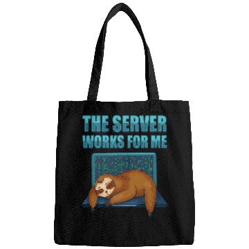 Discover Sloth Pet Coder Developer Coding Software Engineer Sloth Programmer Bags