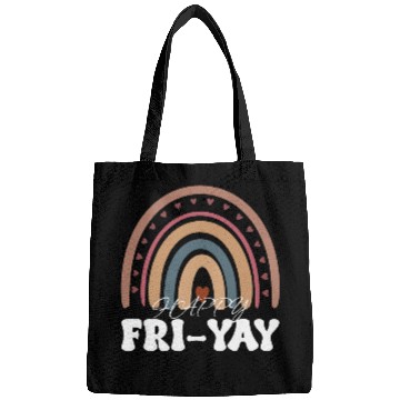 Discover Happy FriYay Friday Lovers Fun Teacher TGIF Flower Bags