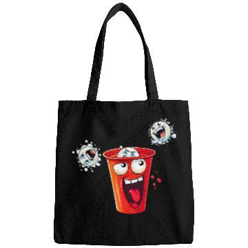 Discover Beer Fun Solo Red Beer Cup Pong for Fraternity and Sorority Bags