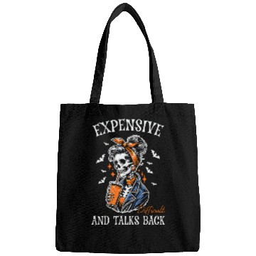Discover Coffee Fun Drinking Skeletons Expensive Difficult And Talks Back Bags