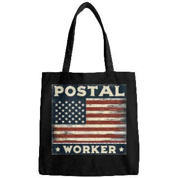 Discover Postal Worker Job Worker vintages USA American Flag Mail US Postal Bags