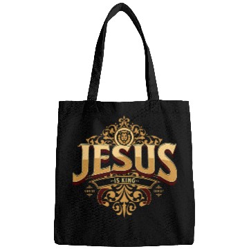 Discover Lion Pet Jesus Is King Design Lion Crown Bags