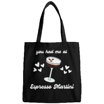 Discover Bartender Job Espresso Martini Cute Cocktail Booze Bartender Coffee Bags