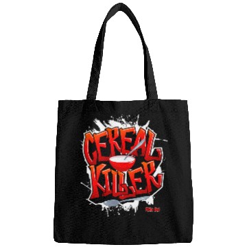 Discover Flite Boi Funny Cereal Destroyer Graffiti Graphic Bags