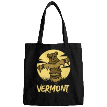 Discover Bear Pet Vermont Bear Gift Spooky Scare Bear Vermont Bags