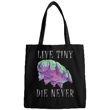 Discover Bear Pet Live Tiny Die Never Water Bear Graphic Tardigrade Science Bags