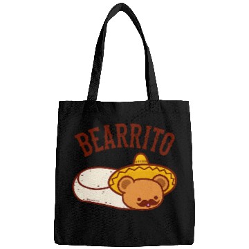 Discover Bear Pet Mexican BEARRITO Teddy Bear Burrito with Mustache Bags