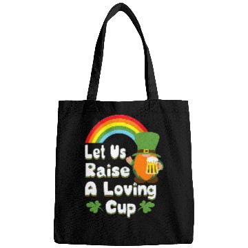 Discover Beer Fun Leprechauns Garden Gnome Drinking Beer St Patrick s Day Bags