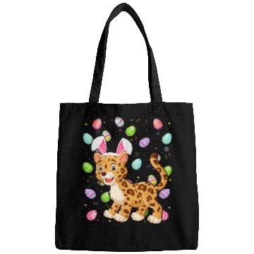 Discover Funny Easter jaguarss Easter Bunny Ears Easter Eggs Hunting Bags