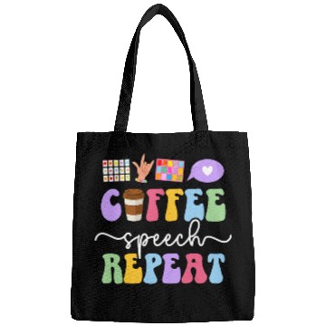 Discover Coffee Fun Speech SLPA Speech Language Pathologist Assistant Bags