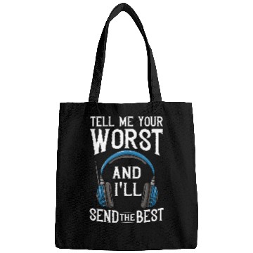 Discover 911 Dispatcher Police Yellow Line 1 Bags