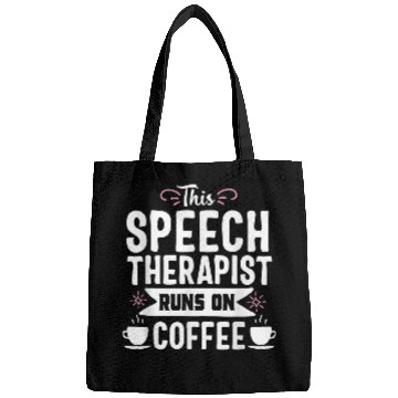 Discover Coffee Fun Speech Language Pathology Coffee Funny SLP Therapist Bags