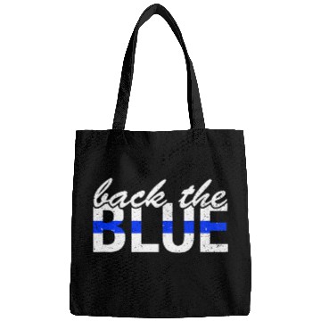 Discover Back The Blue Law Enforcement Police Support Bags