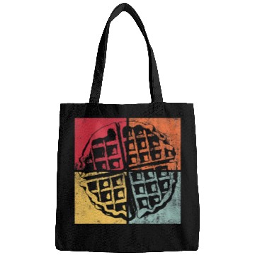 Discover Retro Waffle Design Gourmet Hobby Chef Bags