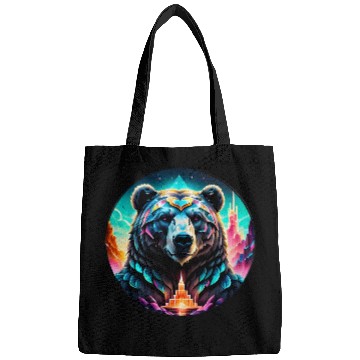 Discover Bear Pet Majestic Bear Palace Crystal Entrance Decorative Bags