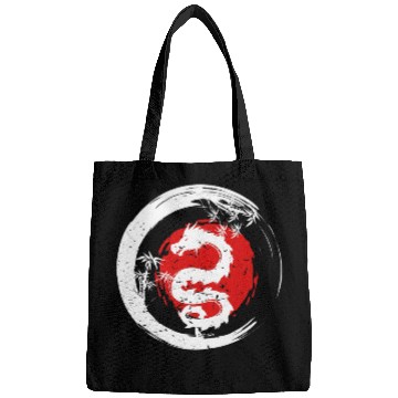 Discover Dragon Pet Japanese Dragon Zen Circle Japan Zen Circle Bags
