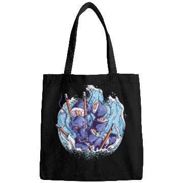 Discover Dragon Pet Japanese sushi dragon Japan kaiju Bags