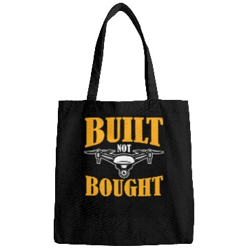 Discover Built Not Bought Cool Retro Drone Designs Present Bags