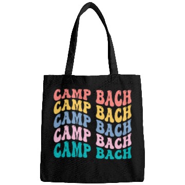 Discover Camp Bach Bridesmaid Camping Bachelorette Groovy Matching 2 Bags