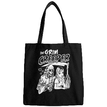 Discover Bartender Job The Grim Creeper Creepy Cute Dark Humor Bartender Bags
