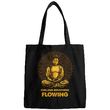 Discover Buddha Zen Buddhism Buddhist Breathing Flowing Buddha Bags