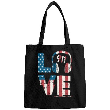 Discover Love 911 Operator Dispatcher Police Firefighter EMS Gift Bags