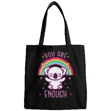 Discover Koala Pet You Are Enough Cute Koala Inspirational Bags