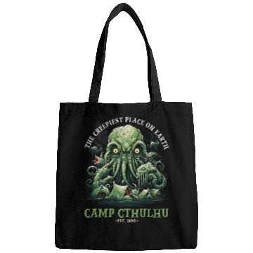 Discover Camp Cthulhu Cosmic Horror Camping Cthulhu 2 Bags